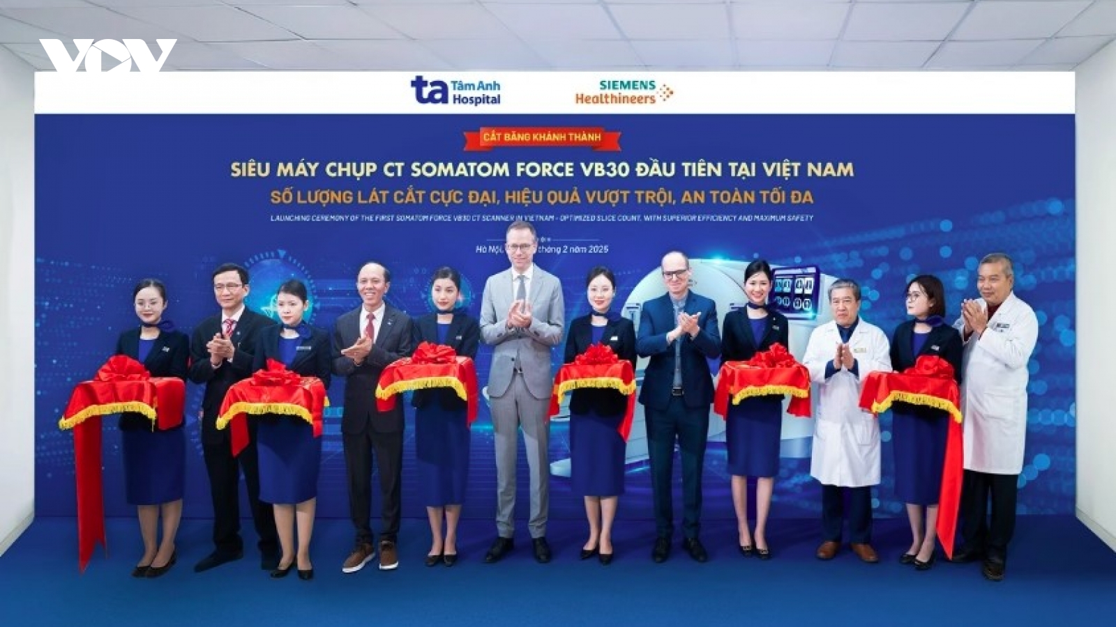 Vietnam debuts world's fastest CT scanner featuring highest slice count